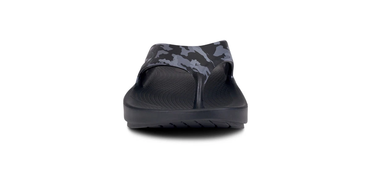 OOfos Men's OOriginal Sport Sandal - Black Camo 8 OOfos Men's OOriginal Sport Sandal - Black Camo - Image 6