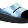 OOfos Women's OOahh Luxe Slide Sandal - Atlantis 1 OOfos Women's OOahh Luxe Slide Sandal - Atlantis -Shoes Haven Sales 1101ATLANTIS shot2