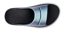 OOfos Women's OOahh Luxe Slide Sandal - Atlantis -Shoes Haven Sales 1101ATLANTIS shot6