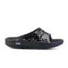 'OOFOS' Women's OOahh Slide Limited Edition - Black / Champagne Pop -Shoes Haven Sales 1103BKCHMPGNE shot1 1024x1024@2x
