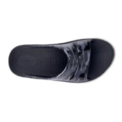 'OOFOS' Women's OOahh Slide Limited Edition - Black / Gray / Camo -Shoes Haven Sales 1103BLKGRYCMO 6 1024x1024@2x