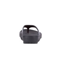 'OOFOS' Women's OOlala Thong - Black Patent -Shoes Haven Sales 1400BLK 5 1024x1024@2x