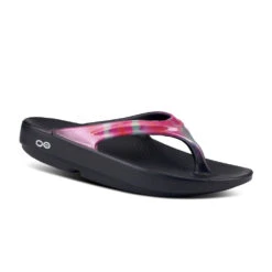 'OOFOS' Women's OOlala Luxe Thong - Magenta Sky -Shoes Haven Sales 1401MAGSKY shot2 1024x1024@2x