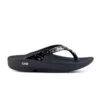 'OOFOS' Women's OOlala Thong Limited Edition - Black / Champagne Pop -Shoes Haven Sales 1403BLKCHMPGNE shot1 1024x1024@2x