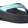 OOfos Women's OOmega OOlala Luxe Sandal - Atlantis -Shoes Haven Sales 1411ATLANTIS shot2 1