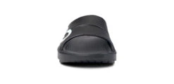 OOfos Men's OOahh Sport Slide Sandal - Black White -Shoes Haven Sales 1500BLKWHTOO shot3