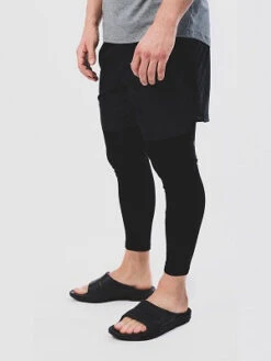 OOfos Men's OOahh Sport Slide Sandal - Black Matte -Shoes Haven Sales 1500mensmatte