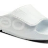 OOfos Men's OOahh Sport Flex Sandal - White 1 OOfos Men's OOahh Sport Flex Sandal - White -Shoes Haven Sales 1550WHITE shot2