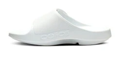 OOfos Men's OOahh Sport Flex Sandal - White -Shoes Haven Sales 1550WHITE shot4