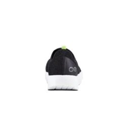 'OOFOS' Women's OOmg Fibre Low Slip On - White / Black -Shoes Haven Sales 5070WHTBLK 5 1024x1024@2x