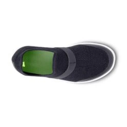 'OOFOS' Women's OOmg Fibre Low Slip On - White / Black -Shoes Haven Sales 5070WHTBLK 6 1024x1024@2x