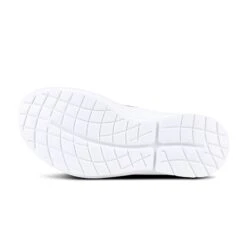 'OOFOS' Women's OOmg Fibre Low Slip On - White / Black -Shoes Haven Sales 5070WHTBLK 7 1024x1024@2x