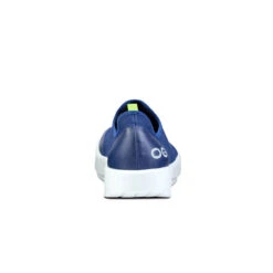 'OOFOS' Women's OOmg EeZee Low Shoe - White / Navy -Shoes Haven Sales 5072WHTNVY shot5 1024x1024@2x