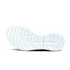 'OOFOS' Women's OOmg EeZee Low Shoe - White / Navy -Shoes Haven Sales 5072WHTNVY shot7 1024x1024@2x