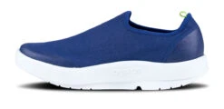 OOfos Men's OOmg EeZee Low Shoe - White Navy -Shoes Haven Sales 5082WHTNVY shot4 1