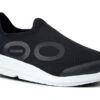OOfos Men's OOmg Sport Low Shoe - White Black -Shoes Haven Sales 5085WHTBLK shot2 2