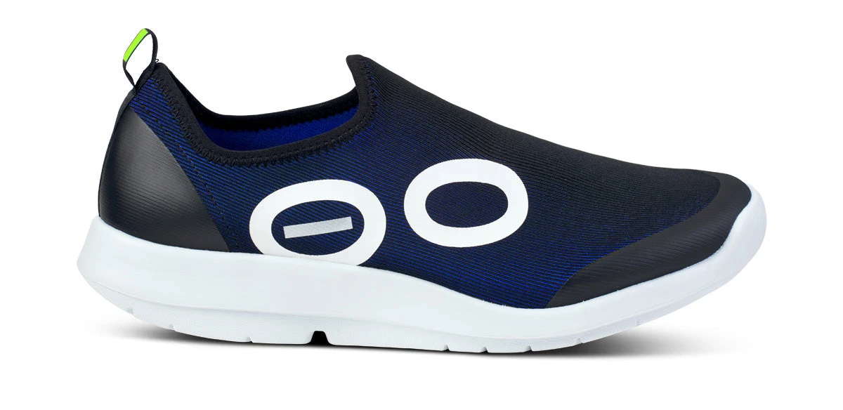 OOfos Men's OOmg Sport Low Shoe - Navy 4 OOfos Men's OOmg Sport Low Shoe - Navy - Image 2