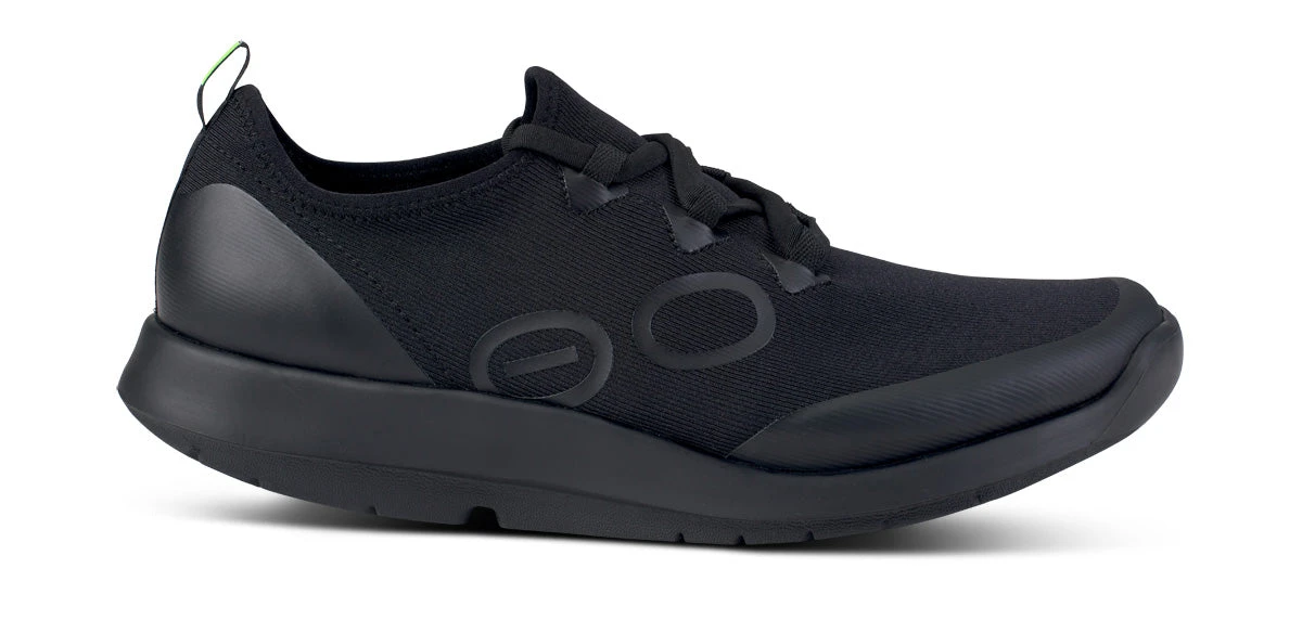 OOfos Men's OOmg Sport LS Low Shoe - Black 4 OOfos Men's OOmg Sport LS Low Shoe - Black - Image 2