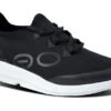 OOfos Men's OOmg Sport LS Low Shoe - White Black 1 OOfos Men's OOmg Sport LS Low Shoe - White Black -Shoes Haven Sales 5086WHTBLK shot2 1