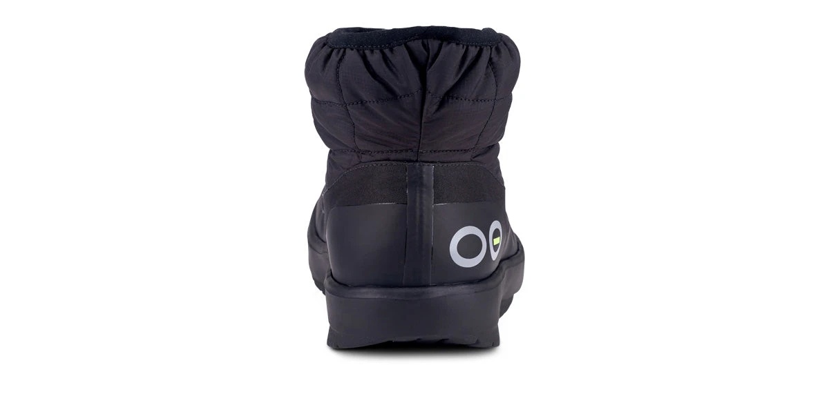 OOfos Men's OOmg Low Boot - Black 7 OOfos Men's OOmg Low Boot - Black - Image 5