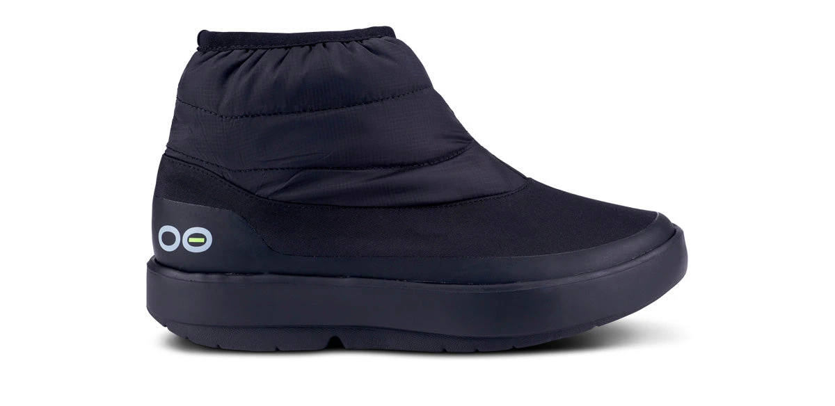 OOfos Women's OOmg Bootie - Black 4 OOfos Women's OOmg Bootie - Black - Image 2