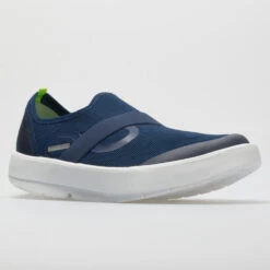 OOFOS OOmg Low Men's White/Navy -Shoes Haven Sales 631098 5