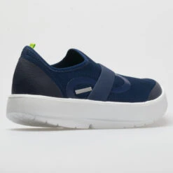 OOFOS OOmg Low Men's White/Navy -Shoes Haven Sales 631098 6