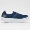 OOFOS OOmg Low Women's White/Navy -Shoes Haven Sales 631140 3