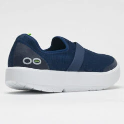 OOFOS OOmg Low Women's White/Navy -Shoes Haven Sales 631140 6