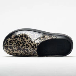 OOFOS OOcloog Limited Women's Black Leopard -Shoes Haven Sales 631219 2