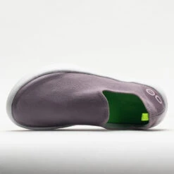 OOFOS OOmg EeZee Women's White/Mauve -Shoes Haven Sales 631314 2