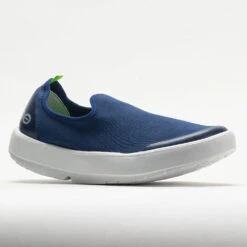 OOFOS OOmg EeZee Women's White/Navy -Shoes Haven Sales 631315 5