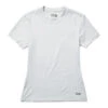 OOfos Women's COOl Down T Shirt - Light Gray Heather 1 OOfos Women's COOl Down T Shirt - Light Gray Heather -Shoes Haven Sales 8000LTGRYHEA Shot01