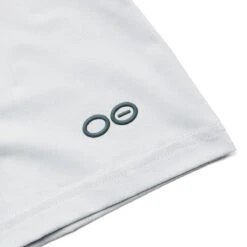 OOfos Women's COOl Down T Shirt - Light Gray Heather -Shoes Haven Sales 8000LTGRYHEA Shot03