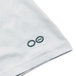 OOfos Women's COOl Down V Neck - Light Gray Heather -Shoes Haven Sales 8100LTGRYHEA Shot03