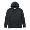 OOfos Men's OOmy Knit Hoodie - Dark Charcoal Gray Heather -Shoes Haven Sales 9300DKGYCHAR Shot01