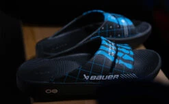 BAUER/OOFOS Women's OOahh Limited Slide Sandal – Bauer Skeleton -Shoes Haven Sales BauerSkeleton2 1