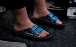 BAUER/OOFOS Women's OOahh Limited Slide Sandal – Bauer Skeleton -Shoes Haven Sales BauerSkeleton3
