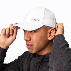 OOfos COOl Down Cap Unisex - White -Shoes Haven Sales Mens CoolDownHat White
