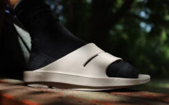 OOfos Men's OOahh Slide Sandal - Nomad -Shoes Haven Sales Mens OOahh Nomad1