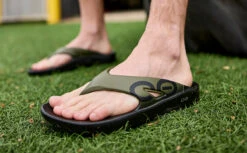 OOfos Men's OOriginal Sport Sandal - Tactical Green -Shoes Haven Sales MicrosoftTeams image 101