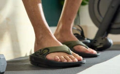 OOfos Men's OOriginal Sport Sandal - Tactical Green -Shoes Haven Sales MicrosoftTeams image 102