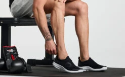 OOfos Men's OOmg Sport Low Shoe - White Black -Shoes Haven Sales MicrosoftTeams image 12