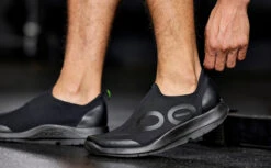 OOfos Men's OOmg Sport Low Shoe - Black -Shoes Haven Sales MicrosoftTeams image 129