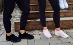 OOfos Women's OOcoozie Low Shoe - Black -Shoes Haven Sales OOCOOZIE Black2