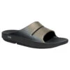 'OOFOS' Women's OOahh Luxe Slide - Latte -Shoes Haven Sales OOahh Luxe 1101 Black Latte 1024x1024@2x
