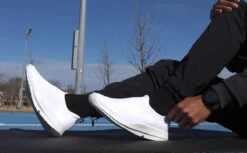 OOfos Men's OOmg Sport Low Shoe - White 15 OOfos Men's OOmg Sport Low Shoe - White -Shoes Haven Sales OOmgSport White Mens1