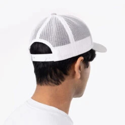 OOfos OOsnap Cap Unisex - White Gray -Shoes Haven Sales OOmyHat1
