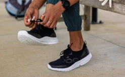 OOfos Women's OOmg Sport LS Low Shoe - White Black 15 OOfos Women's OOmg Sport LS Low Shoe - White Black -Shoes Haven Sales Womens Blk3