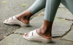 OOfos Women's OOahh Slide Sandal - Nomad -Shoes Haven Sales Womens OOahh Nomad3